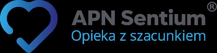 Logo APN Sentium praca w opiece